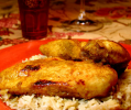 Curried Chicken Breasts with Chutney