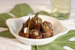 Figs Stuffed with Goat Cheese wrapped in Bacon